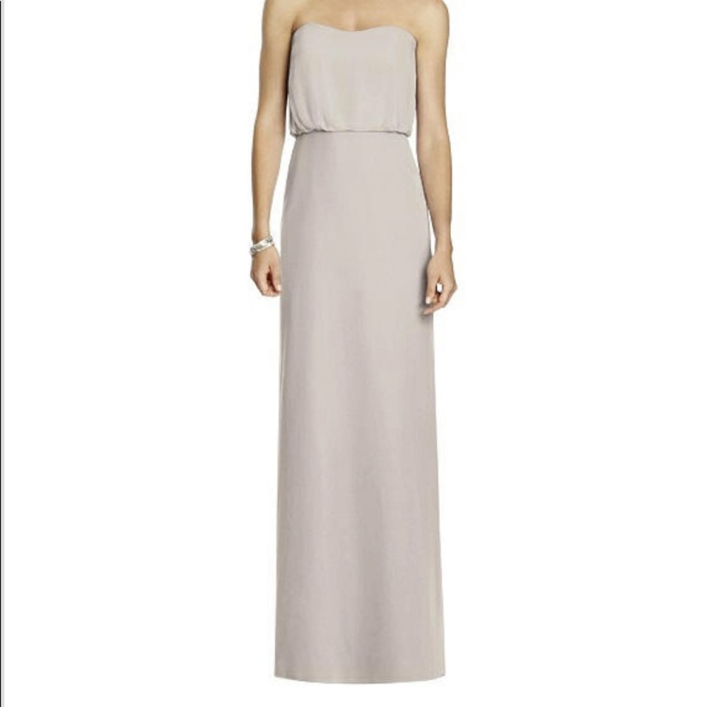 Strapless Bridesmaid Dress After Six